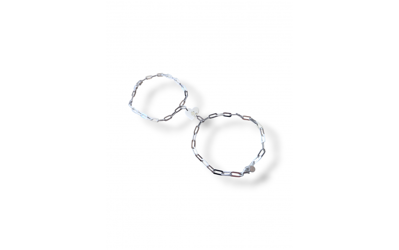puzzle double bracelet